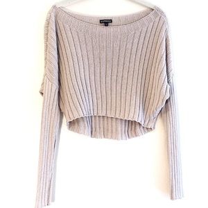 Bundle of 2 EXPRESS Long-Sleeve Crop Tops